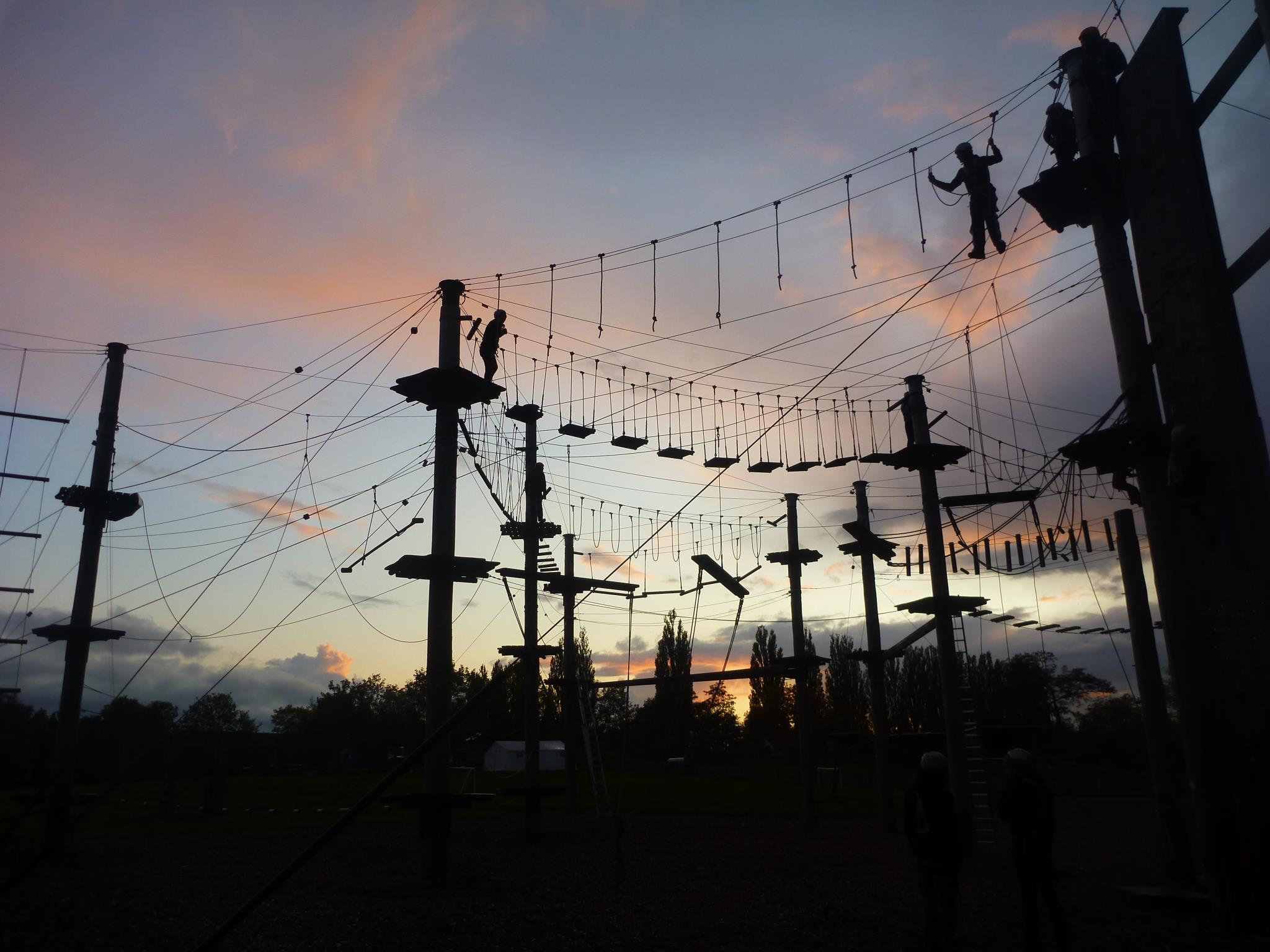 Der Hochseilgarten | Bauspielfarm & Hochseilgarten Recklingausen
